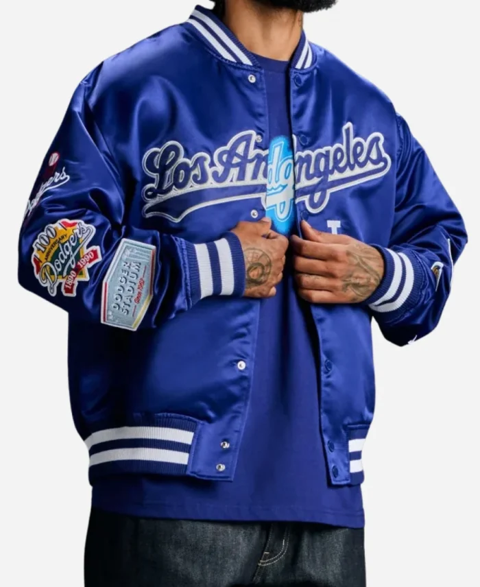 OVO New Era Dodgers Varsity Jacket