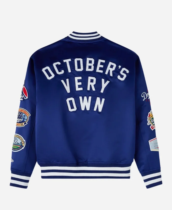 OVO New Era Dodgers Varsity Jacket For Sale