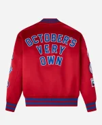 OVO New Era Expos Satin Varsity Jacket