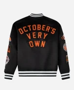 OVO New Era Giants Satin Varsity Jacket