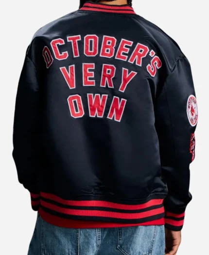 OVO New Era Red Sox Navy Varsity Jacket