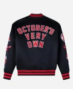 OVO New Era Red Sox Satin Varsity Jacket