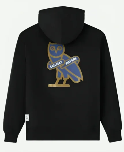 OVO x Chelsea FC Blue Fleece Pullover Hoodie