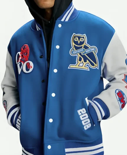 OVO x Chelsea FC Varsity Jacket