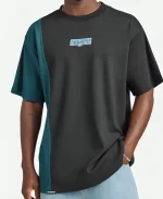 Off Season X NFL Eagles Black Spliced T-Shirt
