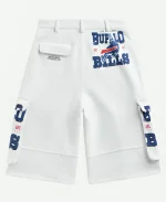 Off Season x NFL Bills Fleece Grey Cargo Shorts