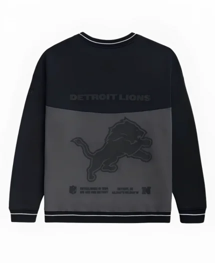 Off Season x NFL Detroit Lions Fleece Black Sweatshirt