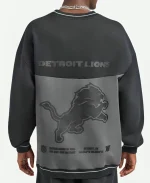 Off Season x NFL Detroit Lions Fleece Black Sweatshirt For Unisex