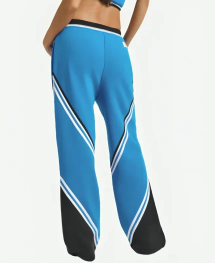 Off Season x NFL Detroit Lions Fleece Blue Straight Pants For Women's