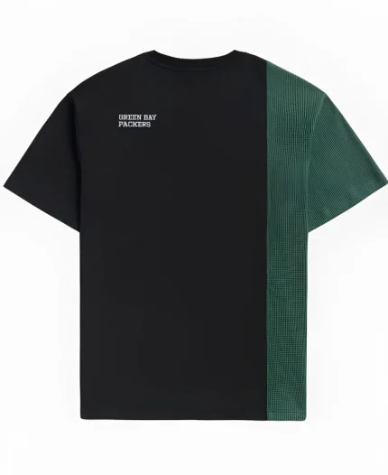 Off Season x NFL Green Bay Packers Black Spliced T-Shirt For Unisex