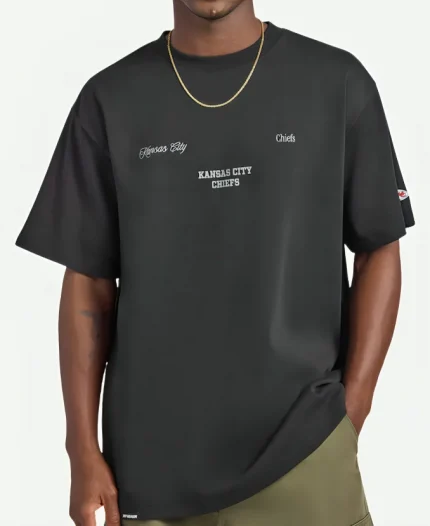 Off Season x NFL Kansas City Chiefs Black Graphic T-Shirt For Unisex