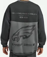 Off Season x NFL Philadelphia Eagles Fleece Black Sweatshirt For Unisex