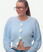 Olivia Attwood The Price of Perfection S2 Blue Cardigan