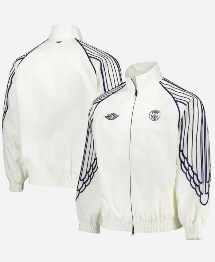 PSG x Jordan Wings Anthem White Jacket
