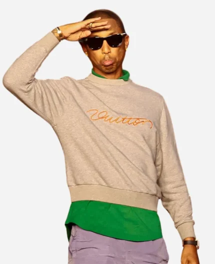 Paris Fashion week Pharrell Williams Louis Vuitton Sweatshirt