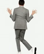 Pee Wee Herman Paul Reubens Grey Plaid Suit