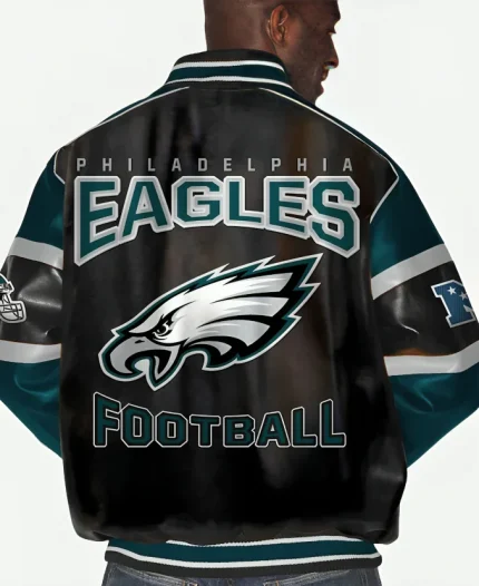Philadelphia Eagles Leather Jacket For Unisex
