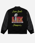 Philadelphia Eagles Super Bowl Black Jacket For Sale