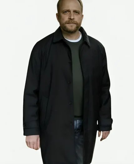 Piotr Adamczyk Langer S01 Black Coat