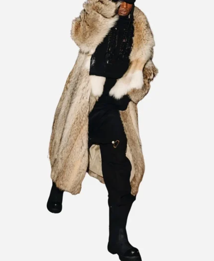 Playboi Carti Golden Fur Coat For Sale