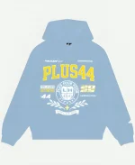 Plus44 Varsity Blue Pullover Hoodie