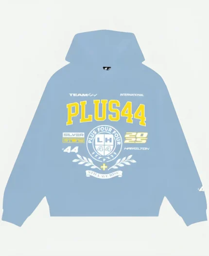 Plus44 Varsity Blue Pullover Hoodie