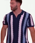 Pop The Balloon Live S01 Braeden Paterson Striped Polo Top