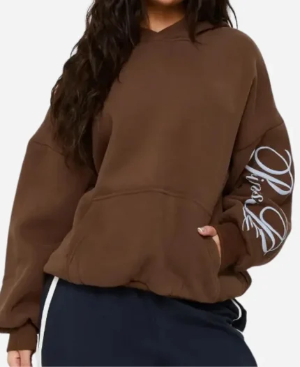 Princess Polly Script Text Graphic Hoodie