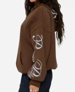 Princess Polly Script Text Graphic Hoodie For Sale
