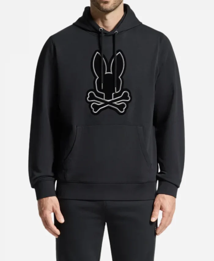Psycho Bunny Black Hoodie