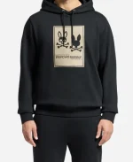 Psycho Bunny Black Pullover Hoodie