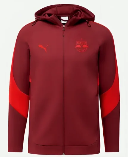 Red Bull Puma Evostripe Red Hooded Jacket