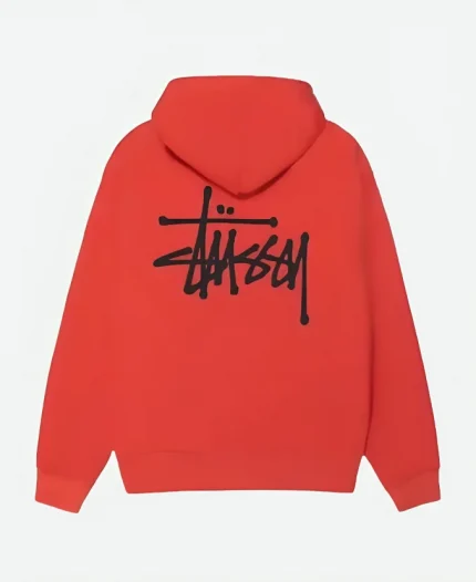 Red Stussy Hoodie