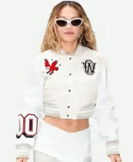 Rita Ora Elvis Duran Show Varsity Jacket