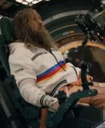 Ryan Gosling Movie Project Hail Mary 2026 Ryland Grace Rainbow Stripe Zipper Hoodie