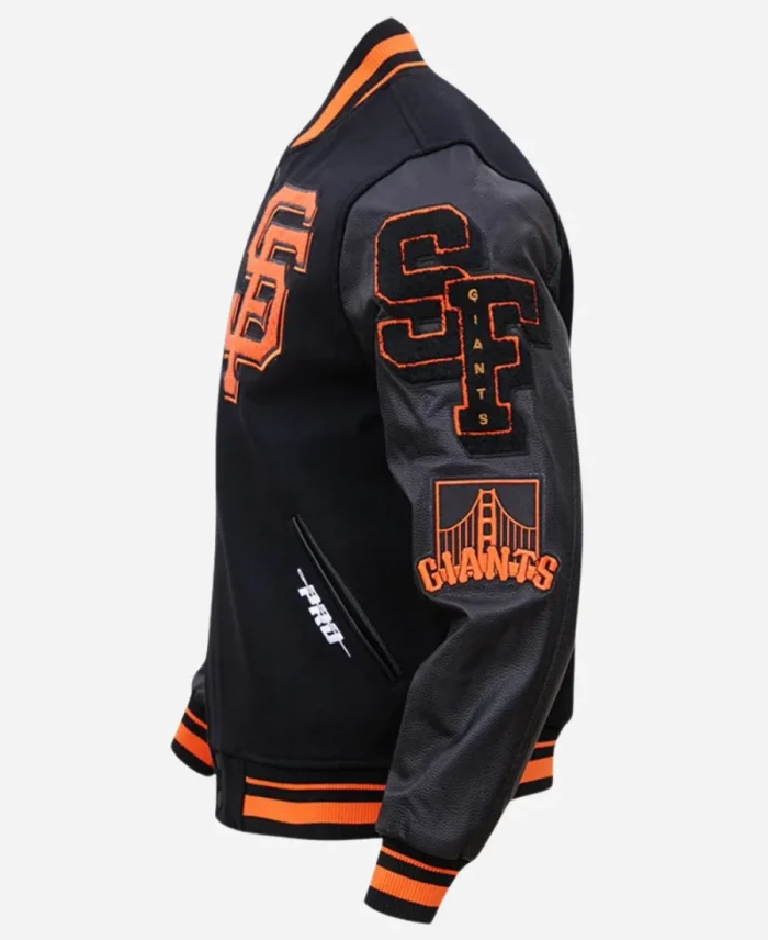 San Francisco Giants Jacket Side