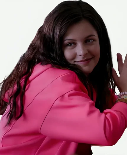 Sara Waisglass Tv Series Ginny & Georgia 2021 Maxine Baker Hooded Pink Jacket