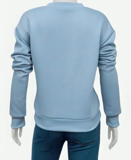 Sarah Jessica Parker And Just Like That S03 Blue Sweatshirt