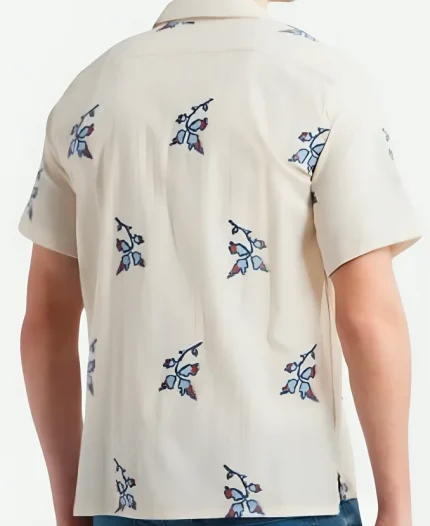 Scott Evans Access Hollywood 2025 Floral Camp Shirt