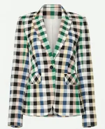 Selling the City S01 Abigail Godfrey Check Blazer