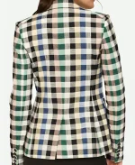 Selling the City Season 01 Abigail Godfrey Multicolor Check Blazer