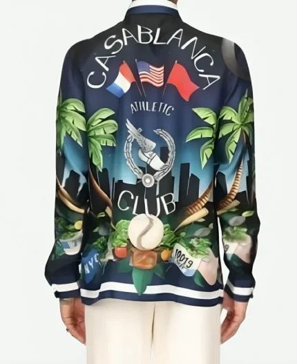 Shadow Force 2025 Method Man Blue Printed Shirt For Sale