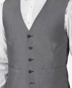 Shia Labeouf The Tax Collector Grey Suit