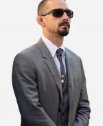 Shia Labeouf The Tax Collector Grey Suit For Sale