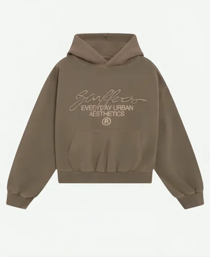 Signature Brown Scuffers Hoodie For Unisex