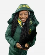 Simone Biles Packers Jacket For Sale