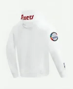 Sixers Philadelphia 76ers Pro Standard White 202425 City Edition Pullover Hoodie