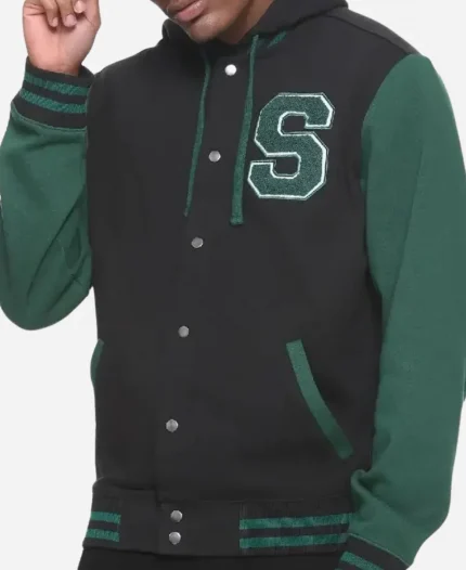 Slytherin Wool Varsity Jacket