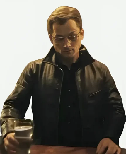 Smoke Dave Gudsen Black Leather Jacket