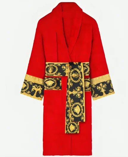 Snoop Dogg Red Versace Robe